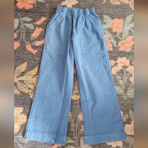 Big Bud Press Blue Action Pants XS Elastic Waist Pull On
